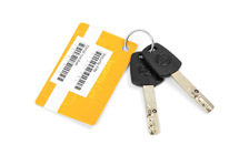 Mechanical drive locking system Fabia III