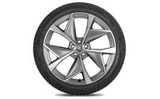 Complete winter alloy wheel Vision 21" for Enyaq, Elroq