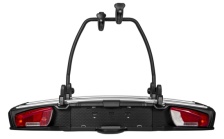 Towbar rack for 2 bicycles