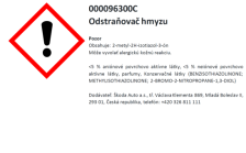Insect removing agent