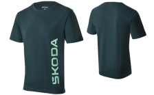 Men's T-shirt Škoda emerald