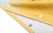 Boy's hooded bath towel