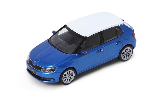 Fabia III 1:43 Race blue