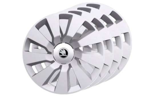 Hub covers Superb IV 16"