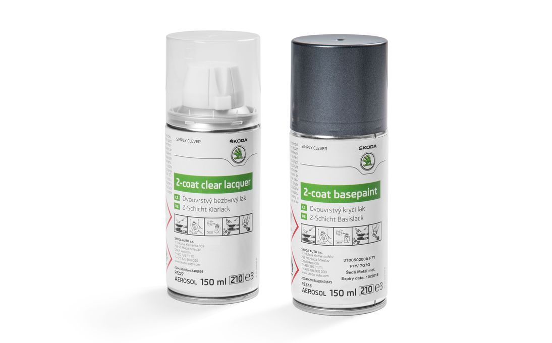 Paint spray grey Quartz metallic