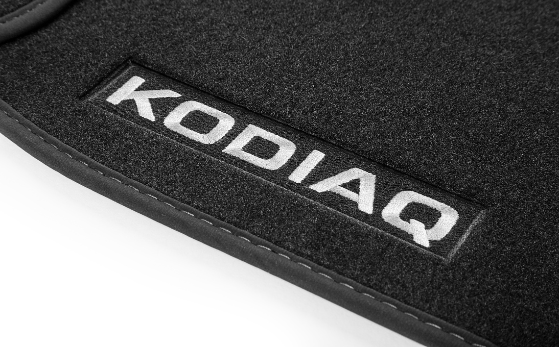 Standard textile foot mats Kodiaq