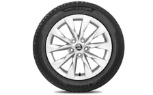 Complete winter alloy wheel Crystal 17" for Superb IV