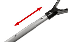 Foldable snow shovel