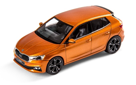 Fabia IV 1:43 Phoenix orange | Official Skoda Auto Catalog