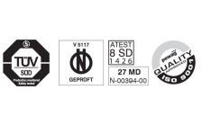 Set of stainless snow chains