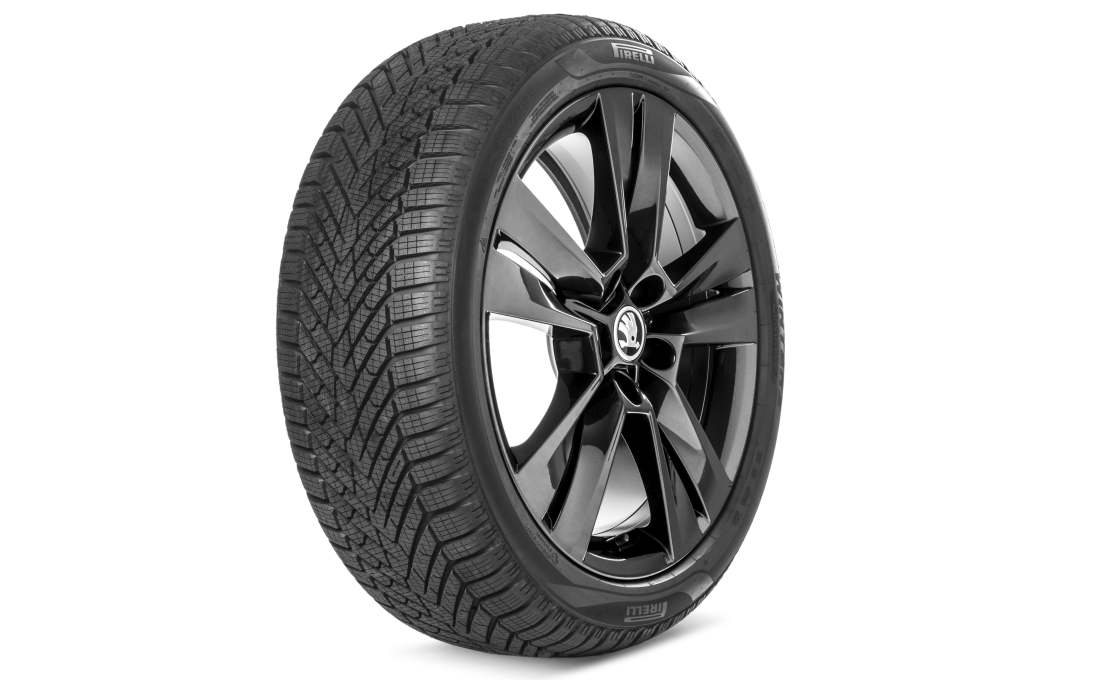 Complete winter alloy wheel Mytikas 18" for Karoq