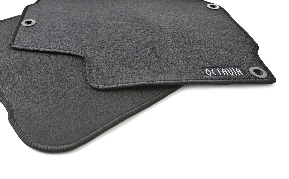 Set of textile car mats Octavia I