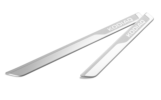 Decorative door sill covers Kodiaq