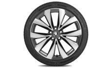 Complete winter alloy wheel Lefka 19" for Kodiaq II