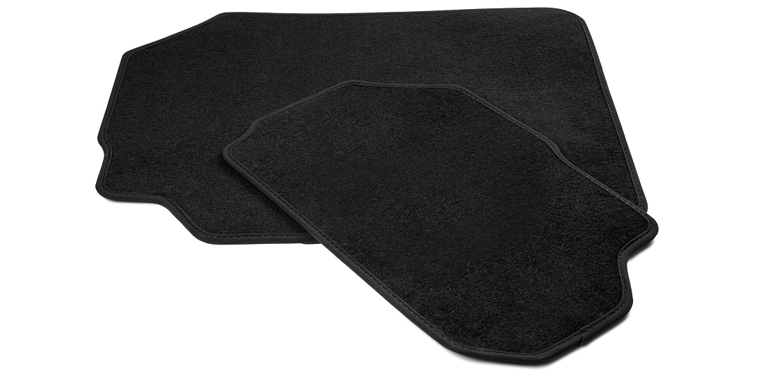 Textile mats for third row of seats Kodiaq