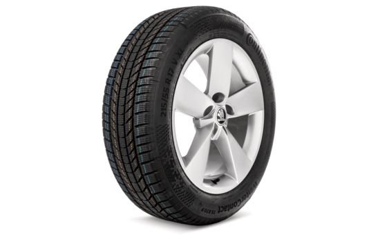 Complete winter alloy wheel Ratikon 17" for Karoq