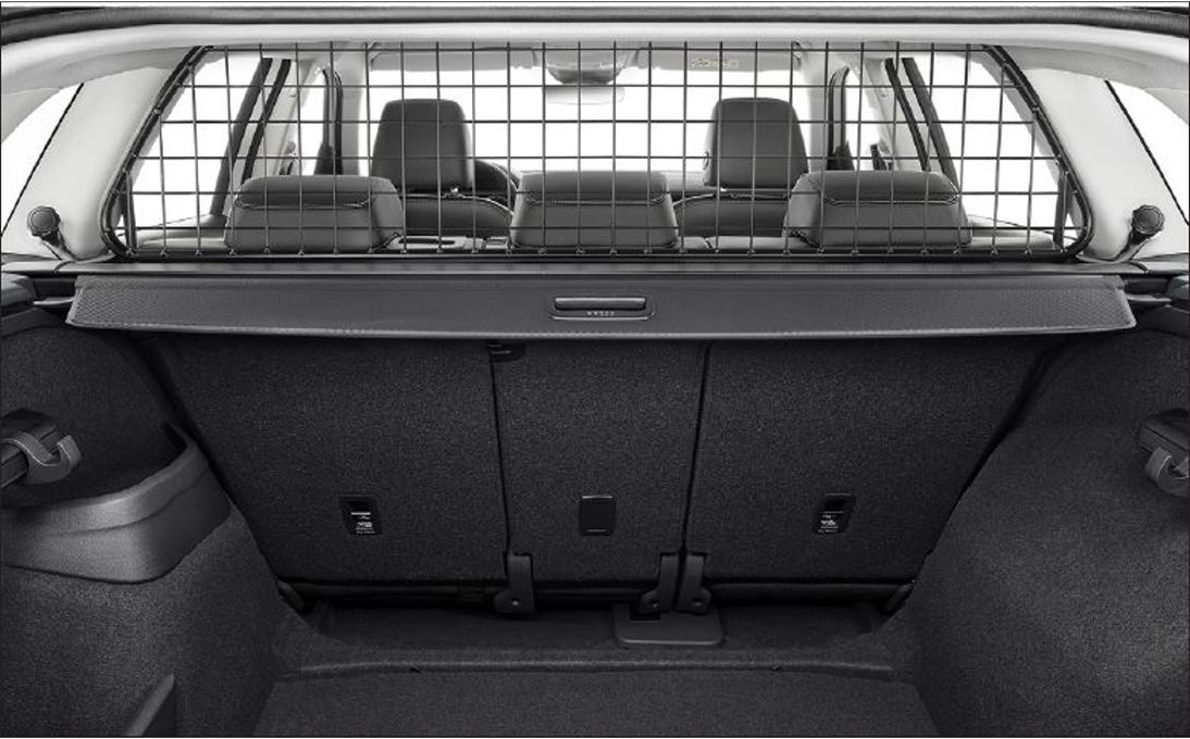 Transverse trunk grille Kodiaq