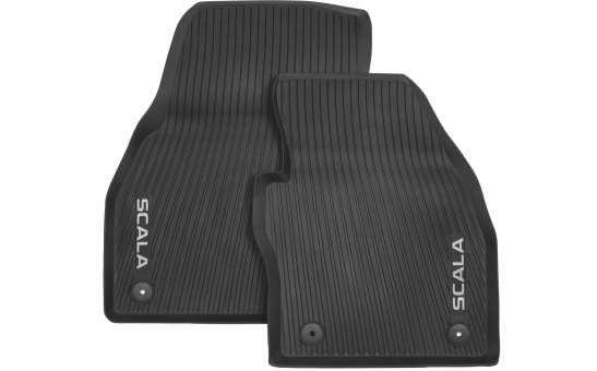 All-weather interior mats – black / front