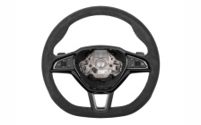 Three-spoke sports steering wheel