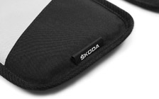 Protective pad under the child seat