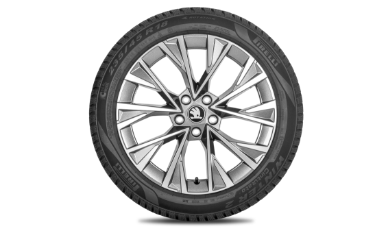 Complete winter alloy wheel Dofida 18" for Superb IV