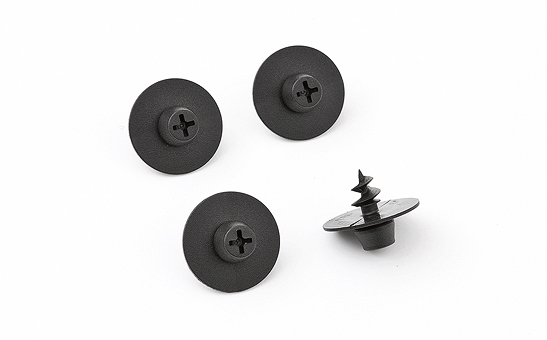 Set of screws for fixing car mats