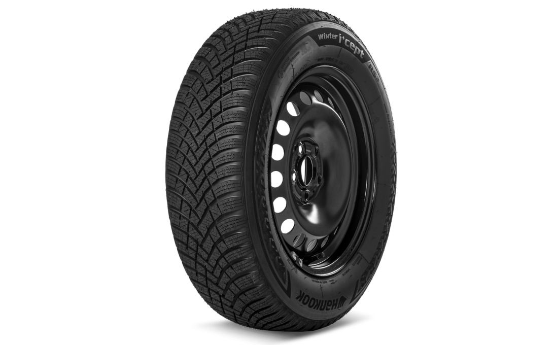 Complete winter steel wheel 15" for Scala