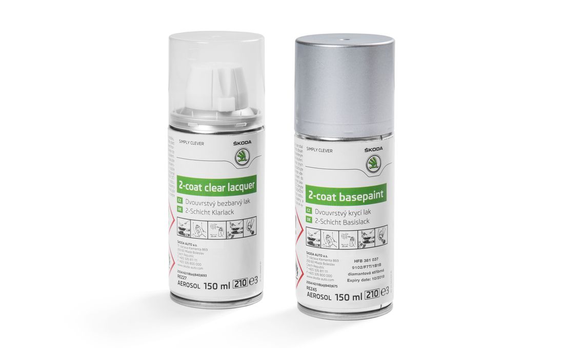 Paint spray silver Diamond metallic