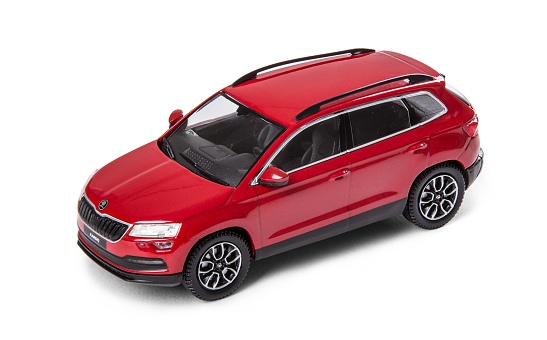 Karoq 1:43 Velvet red