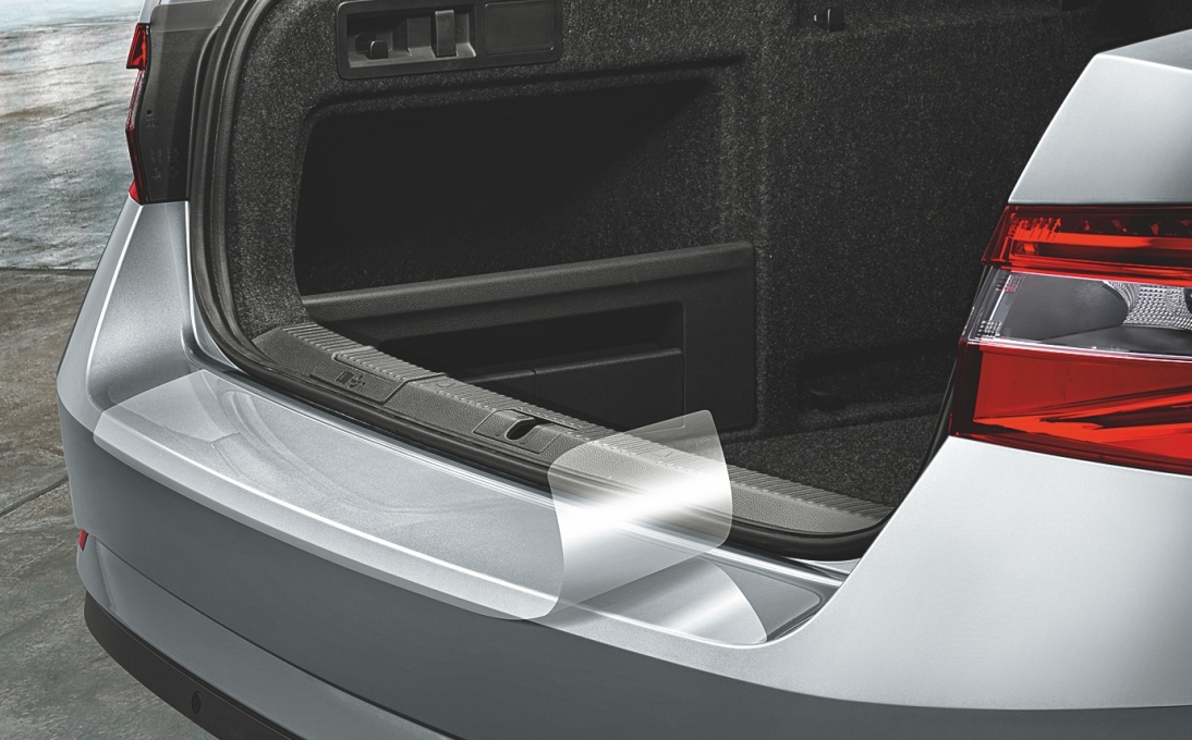 Protective film for the rear bumper Superb III, Superb III Combi