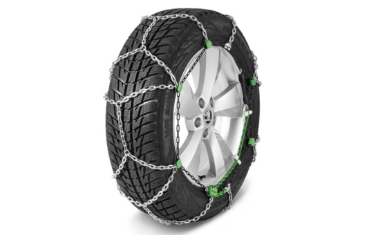 Set of stainless snow chains