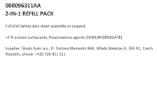 Screen cleaner refill 2-in-1