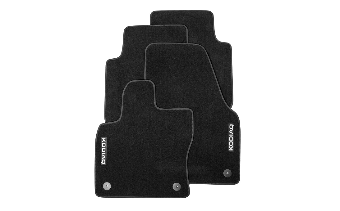 Standard textile foot mats Kodiaq