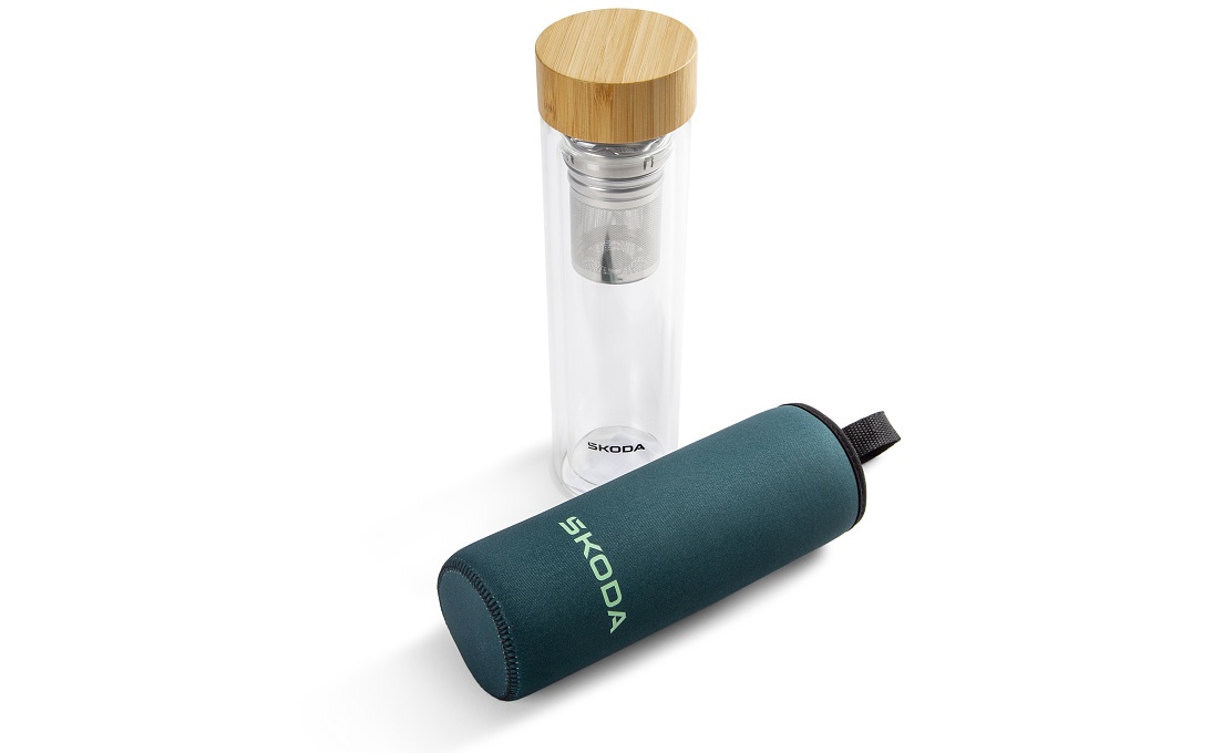Glass Water Bottle 0,5l