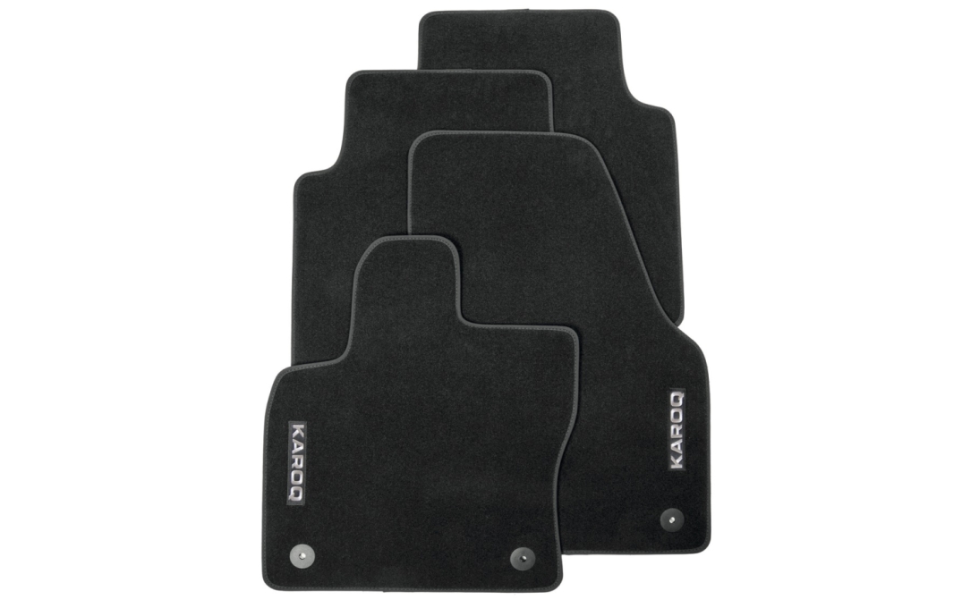 Prestige textile foot mats Karoq