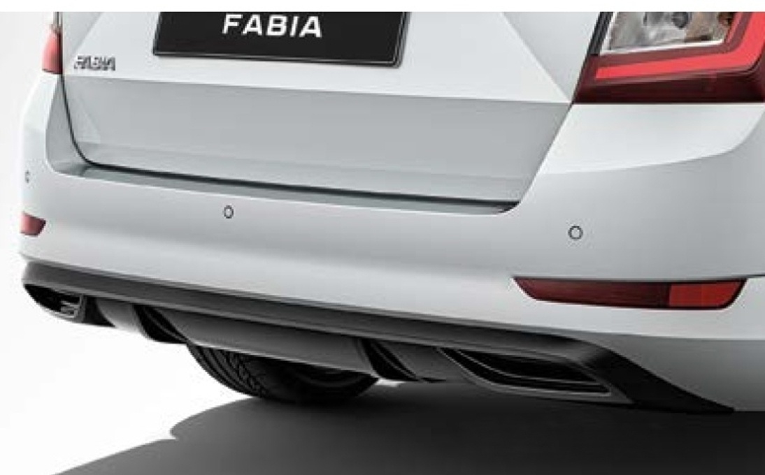 Rear diffuser Fabia III