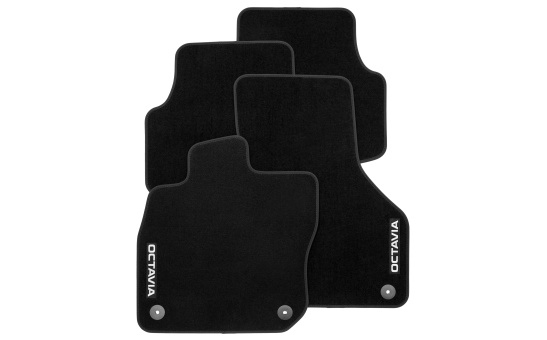 Textile foot mats Standard Octavia IV