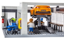 Building blocks Škoda service station