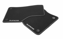 Textile foot mats Prestige – double nubuck