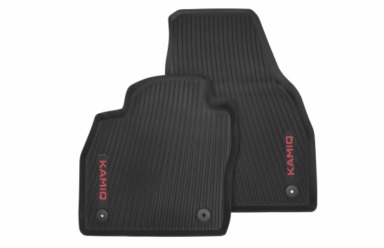 All-weather foot mats Kamiq - front