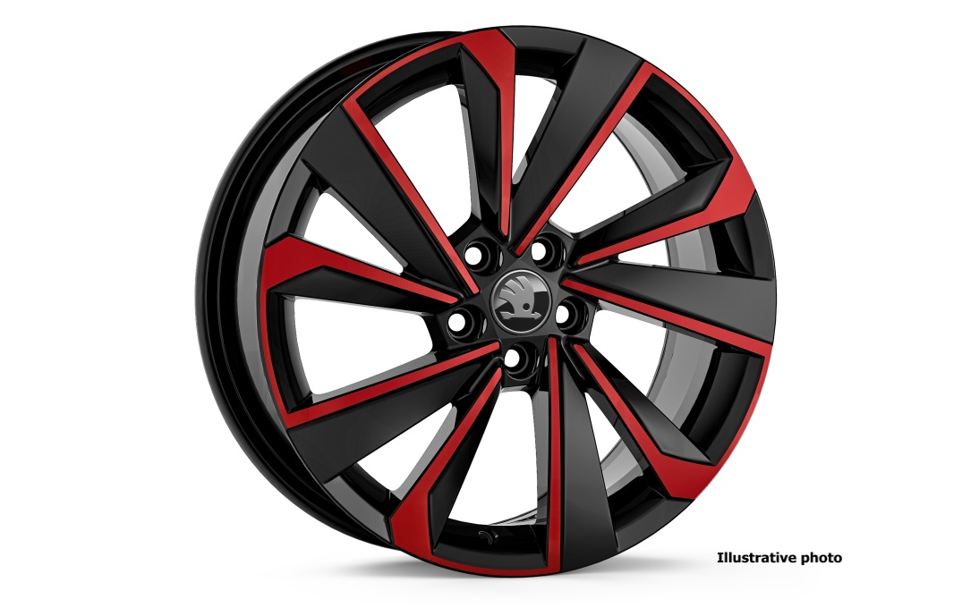 Alloy wheel Riegel 17" Fabia IV