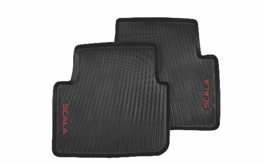 All-weather foot mats Scala - rear