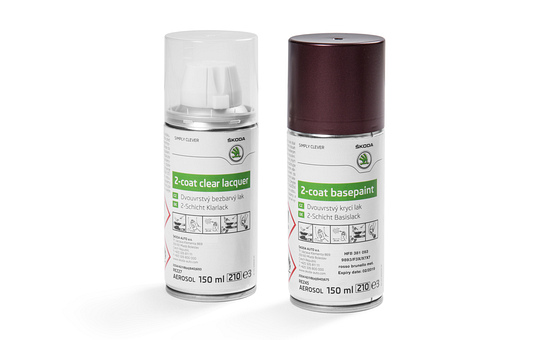 Paint spray Rosso Brunello metallic