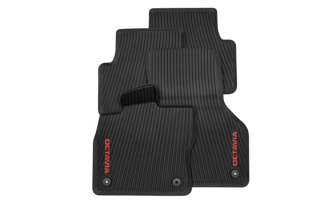 All-weather foot mats Octavia IV
