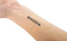 Tattoos Škoda 4 pcs