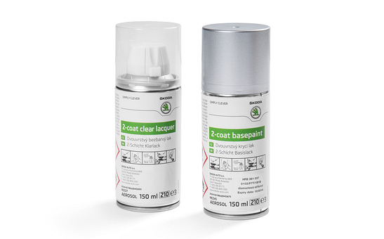 Paint spray silver Diamond metallic