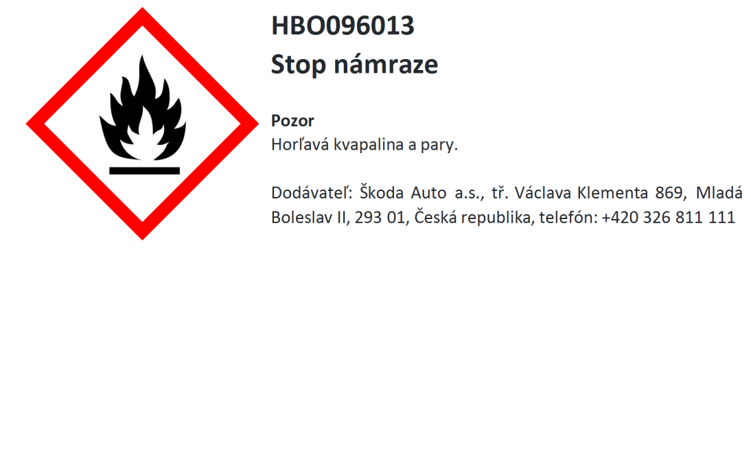 Stop ice build-up