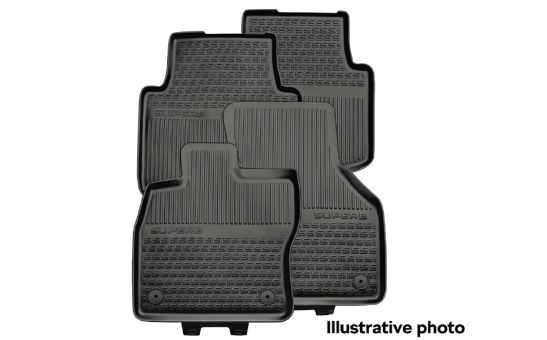 All-weather foot mats – front
