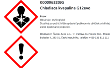 Ready-mix of cooling liquid G12evo 1 l