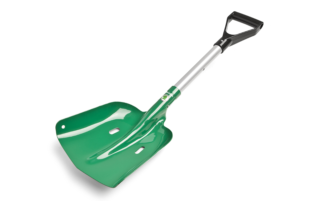 Foldable snow shovel